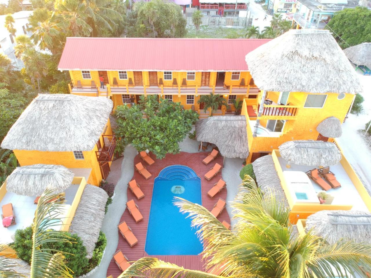 Seaside Cabanas Hotel Caye Corker Zewnętrze zdjęcie